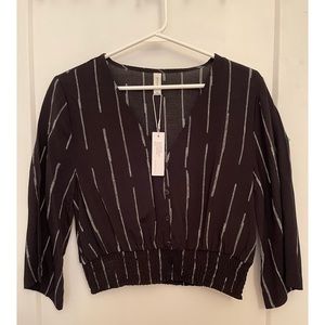 Gentle Fawn Cropped Blouse